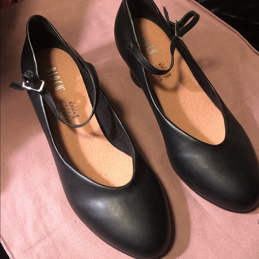Bloch Womens Character Dance Shoes leather 8.5